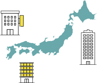 お客様のエリアや物件に最適な企業をマッチング